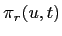 $\pi_r(u,t)$