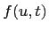 $f(u,t)$